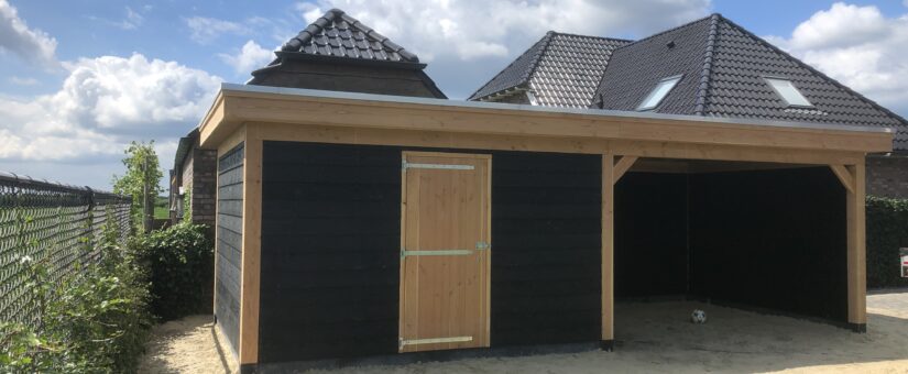 Schuur met overkapping SO037
